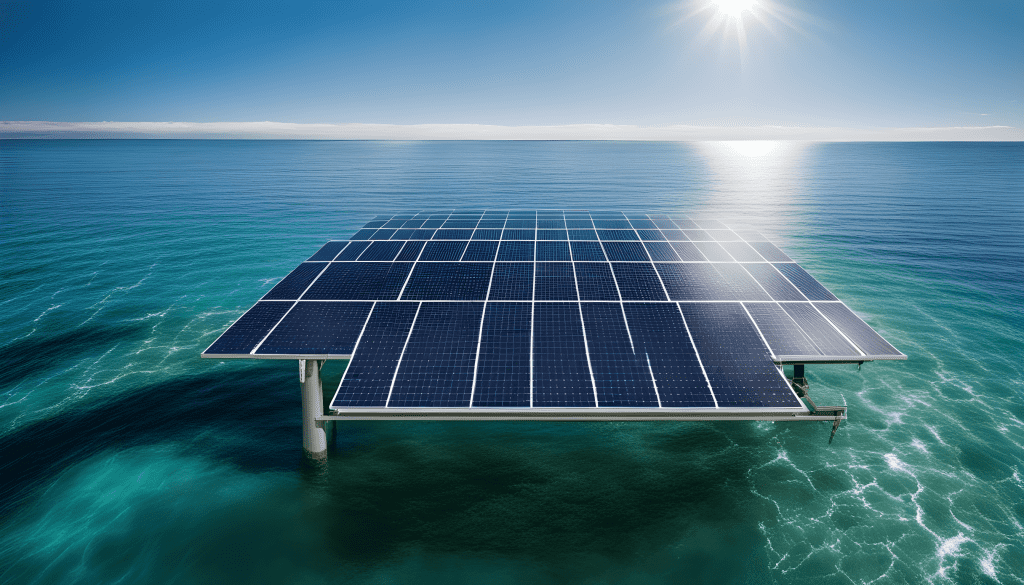 floating solar panel